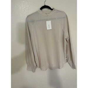 Como Blu Womens Top Long Sleeve Size M